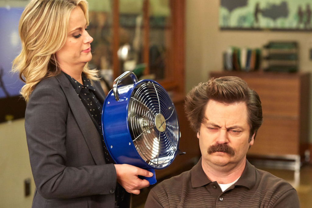 Amy Poehler ve Nick Offerman