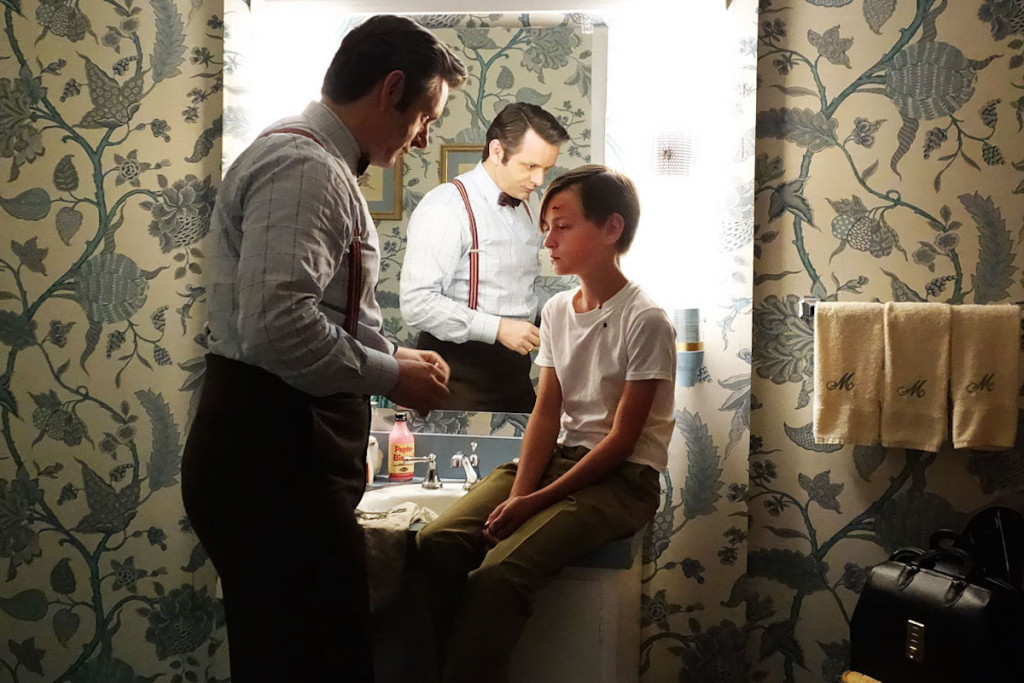 Michael Sheen ve Jaeden Lieberher