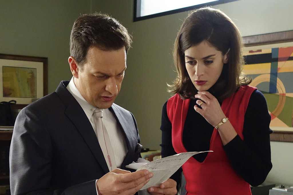Josh Charles ve Lizzy Caplan