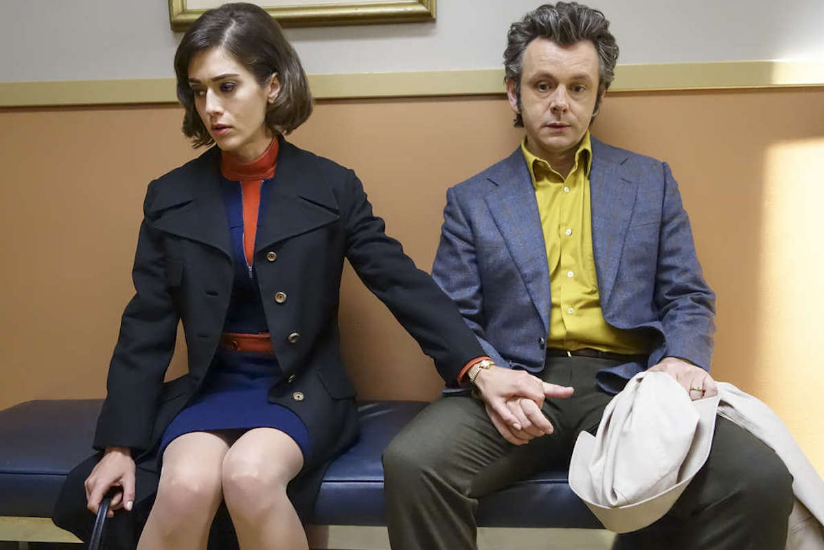 Lizzy Caplan as Virginia Johnson and Michael Sheen as Dr. William Masters in Masters of Sex (season 4, episode 6) - Photo: Warren Feldman/SHOWTIME - Photo ID: MastersofSex_406_0602