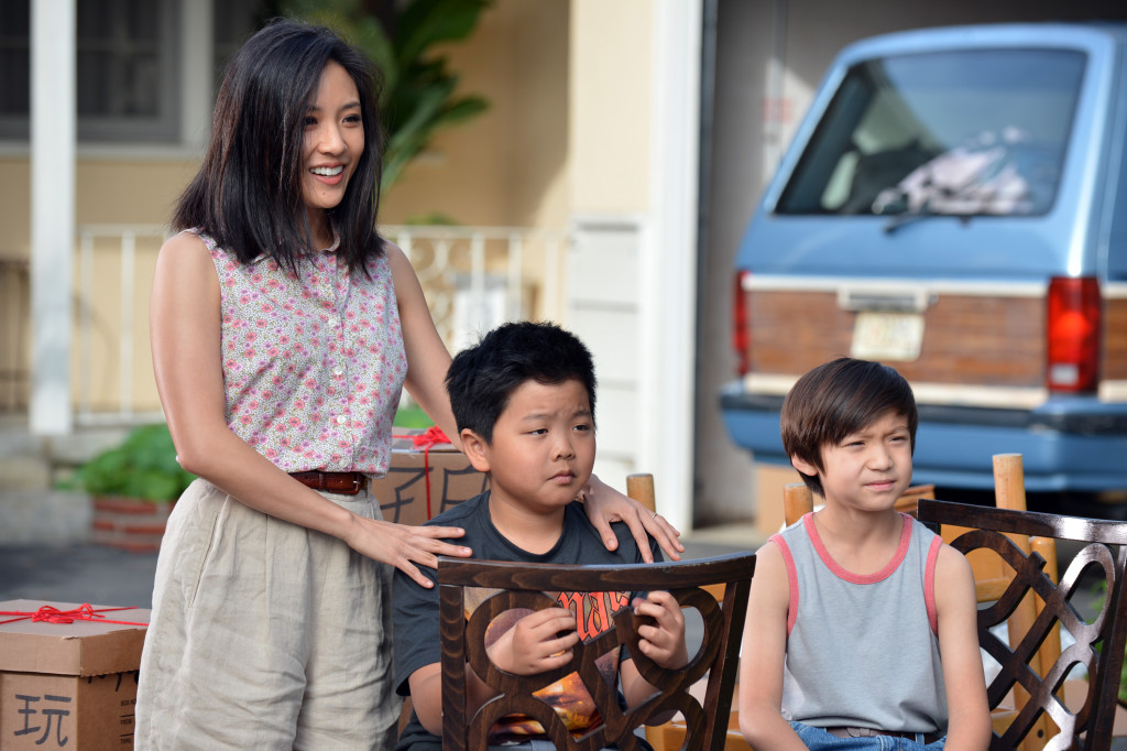 Constance Wu, Hudson Yang ve Forrest Wheeler