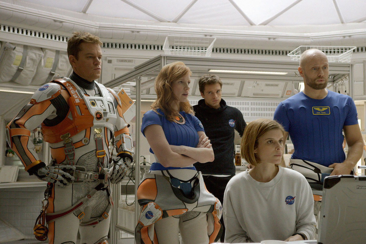 Matt Damon, Jessica Chastain, Sebastian Stan, Kate Mara ve Aksel Hennie