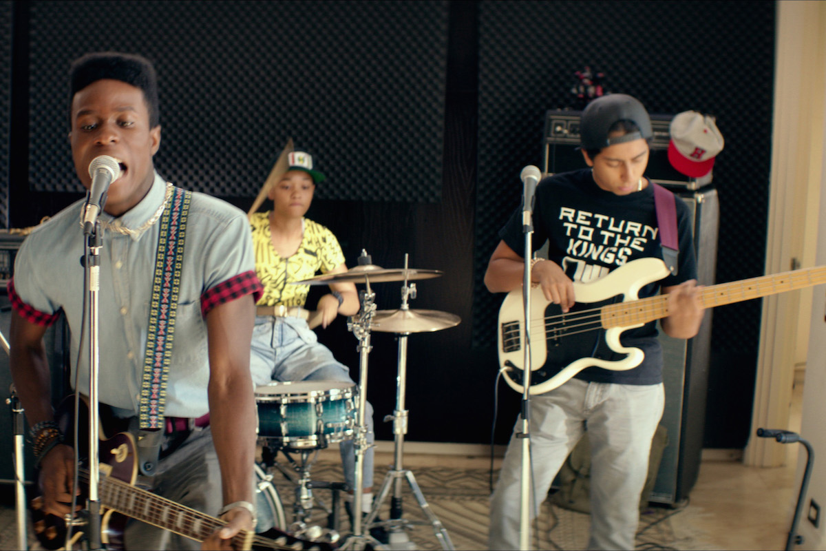 Shameik Moore, Kiersey Clemons ve Tony Revolori