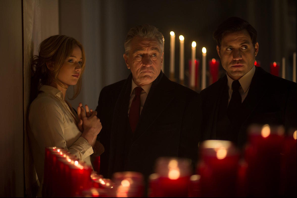 Jennifer Lawrence, Robert De Niro ve Édgar Ramírez