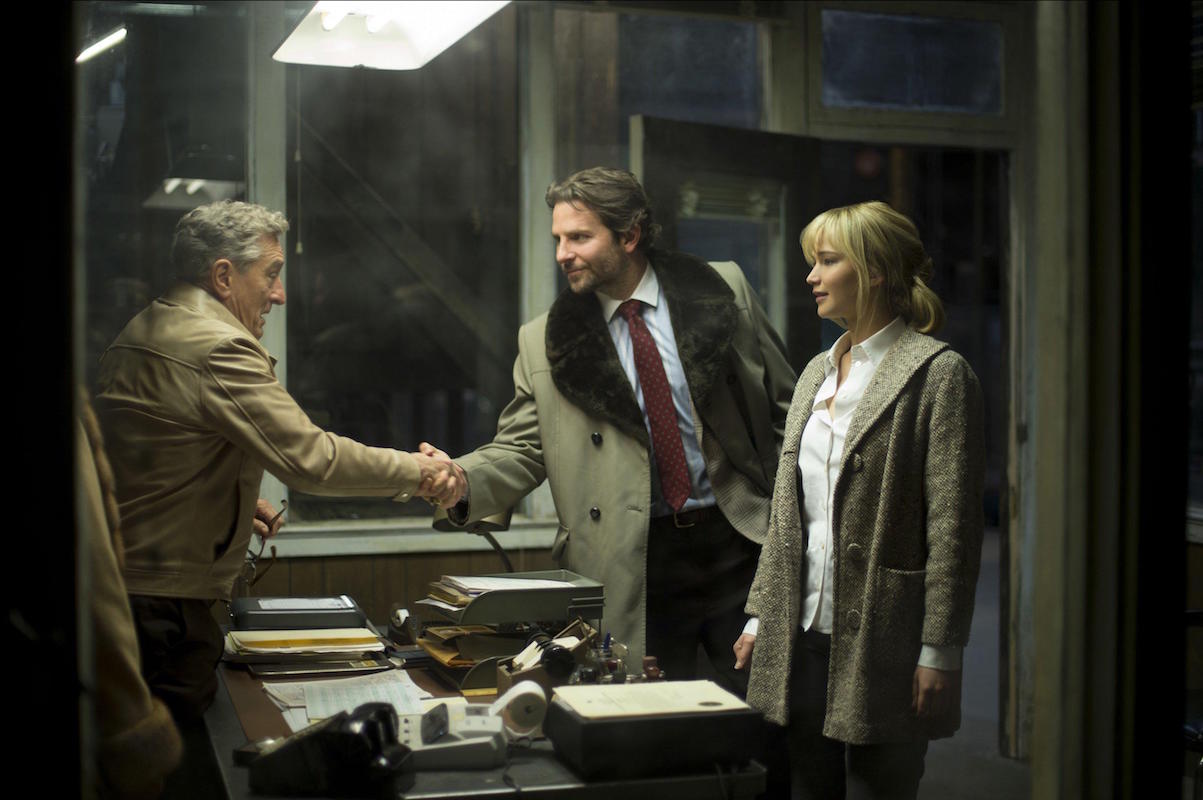 Robert De Niro, Bradley Cooper ve Jennifer Lawrence
