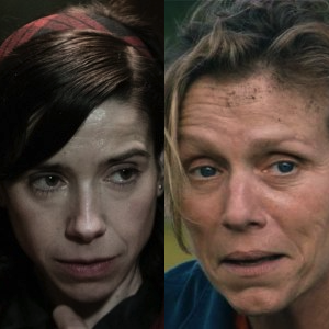 Hawkins (The Shape of Water) & McDormand (Three Billboards) Hawkins (The Shape of Water) & McDormand (Three Billboards)