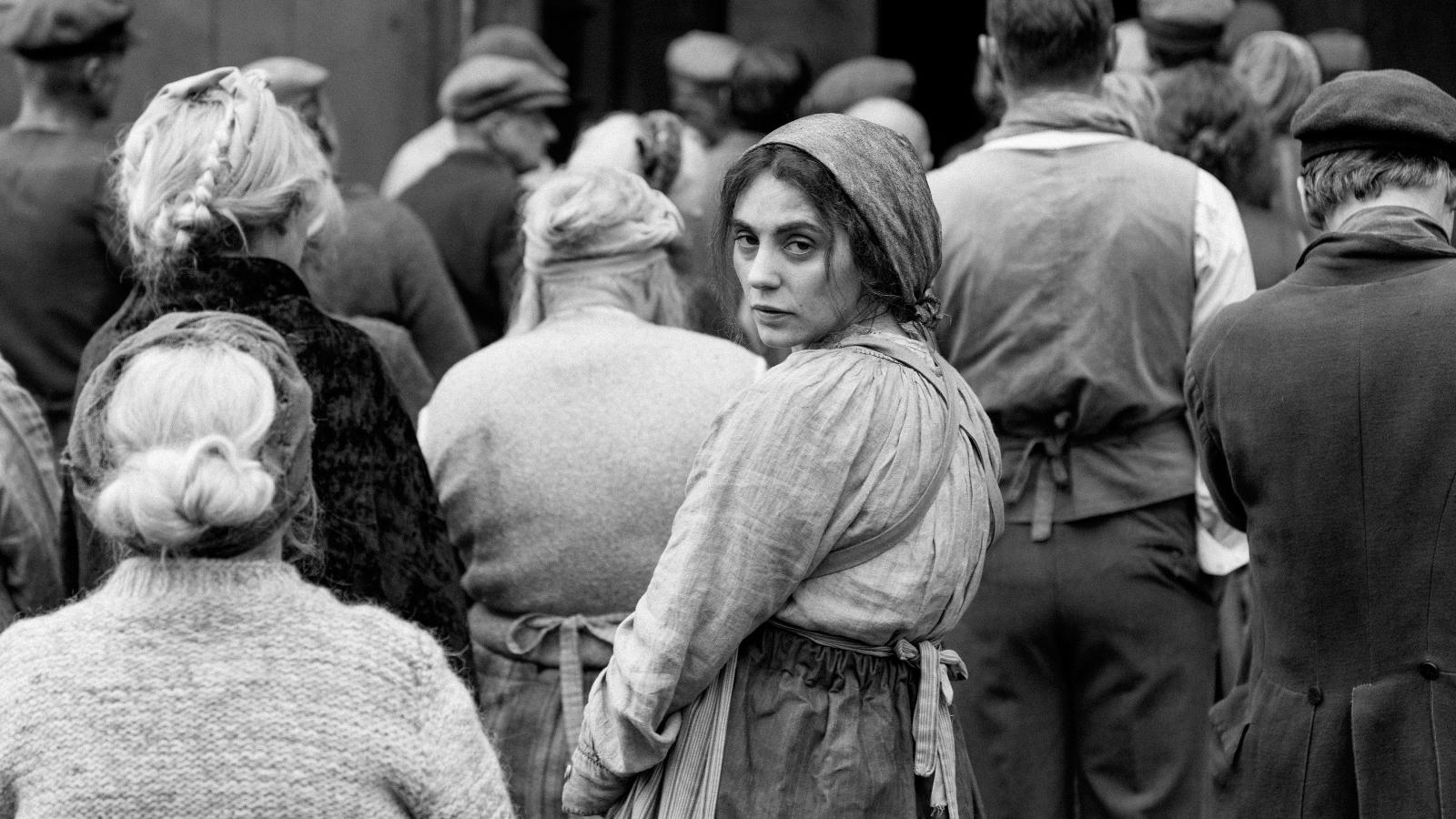 the girl with the needle